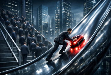 لماذ يجيب ان  تصعد من حيث ينزلاق الاخرون