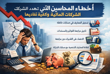 اخطاء المحاسبين التي تهدد استقرار الشركات المالية و كيفية تفاديها
